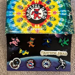 Crocs Jibbitz Grateful Dead 10 pack